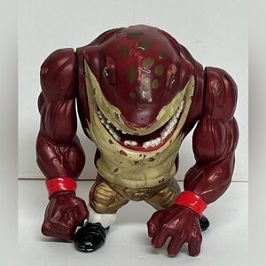 Mattel STREET SHARKS 1994 Vintage action figure Big Slammu Gold Pants